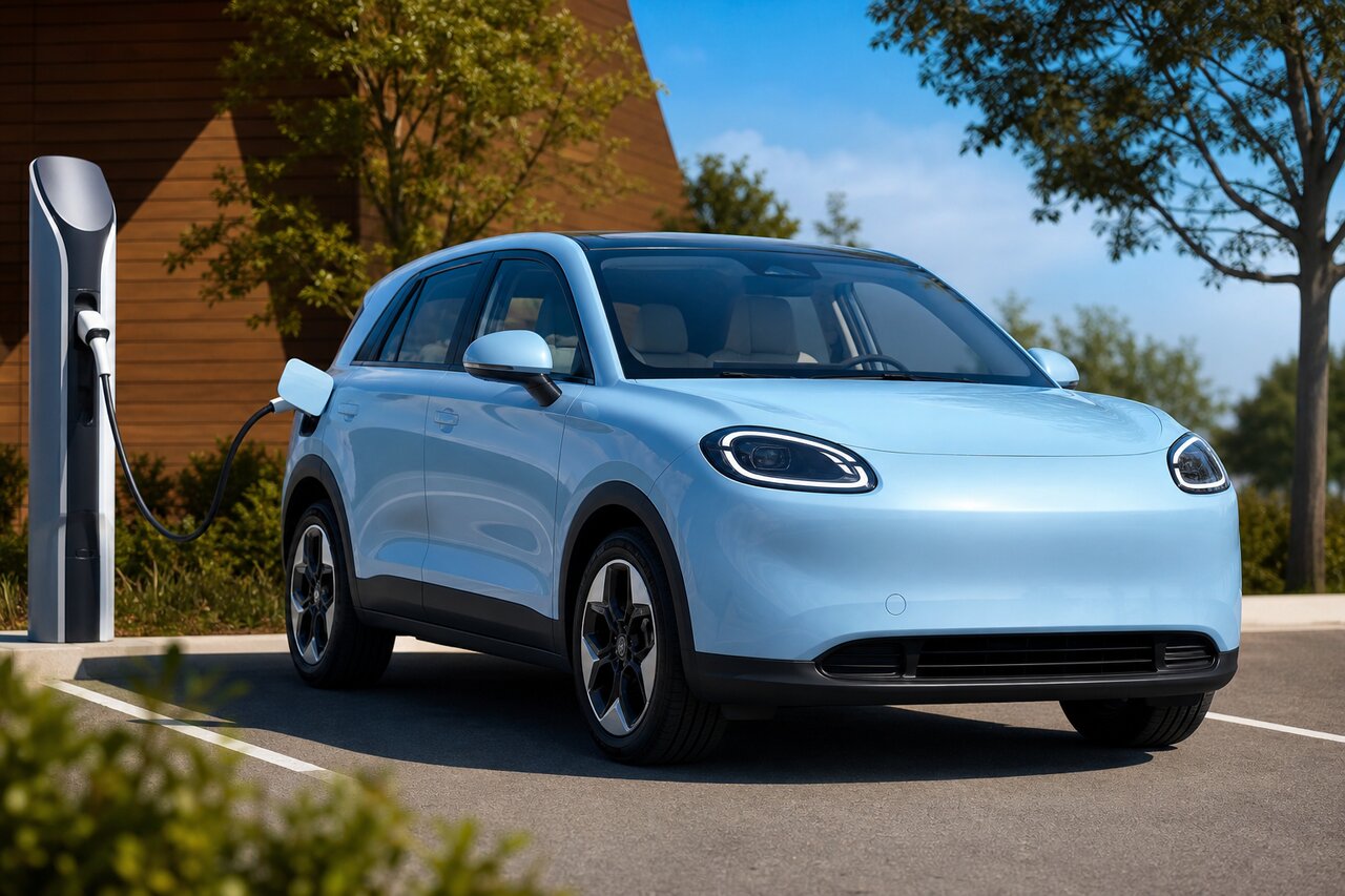 Changan Qiyuan Q05 - компактный электрокроссовер Changan