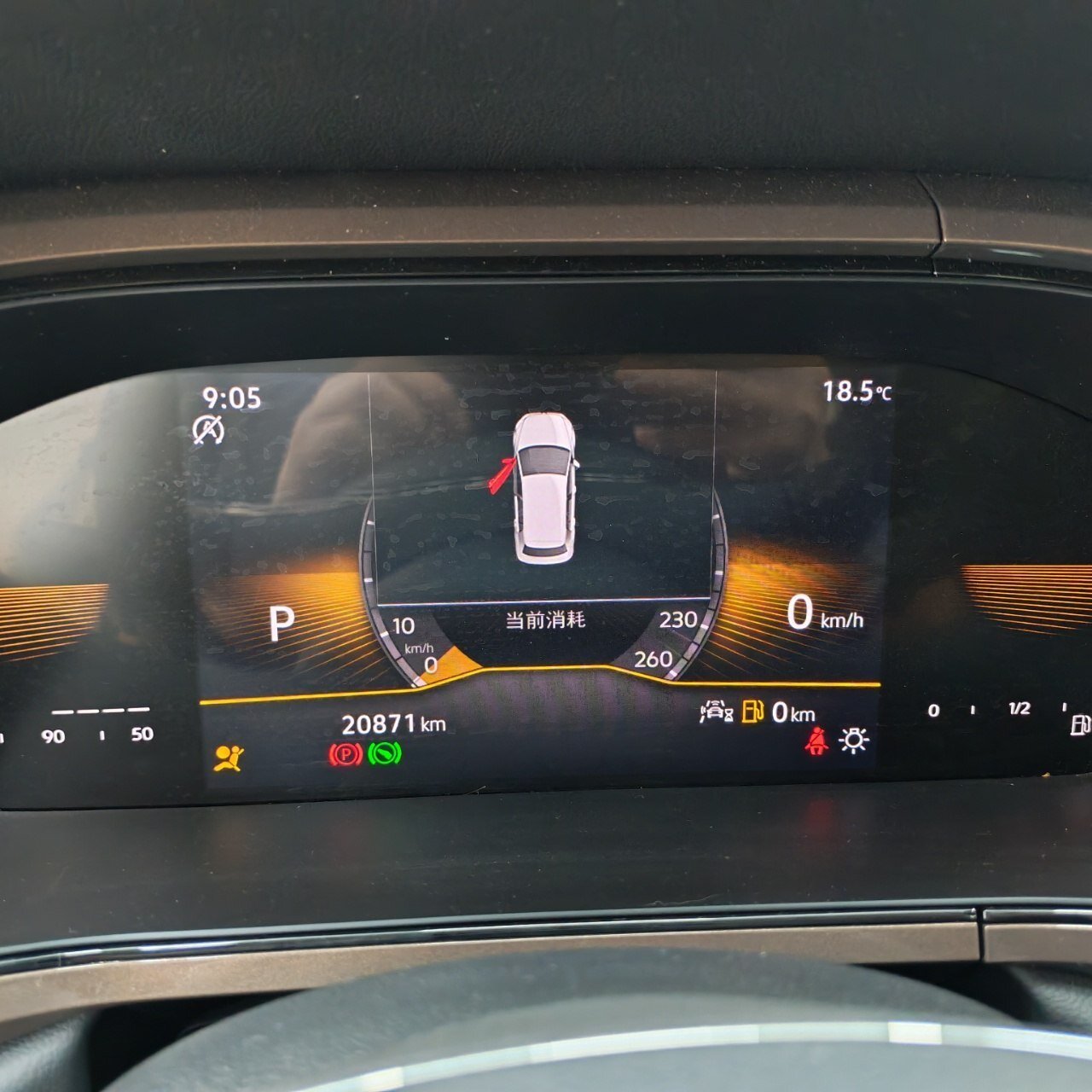 Приборная панель Volkswagen Tharu, пробег 20 871 км